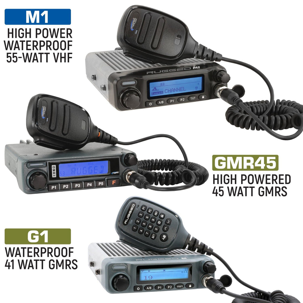Rugged Radios Radio Kits Ford Raptor Two-Way Mobile Radio Kit