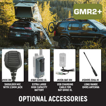 Load image into Gallery viewer, Rugged Radios Handheld Radios GREAT OUTDOORS PACK - GMR2 PLUS - GMRS / FRS Two Way Handheld Radios with Accessories