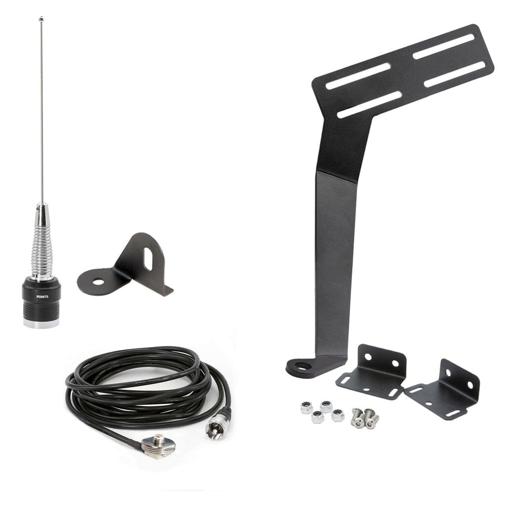 Rugged Radios Radio Kits Jeep Wrangler JK and JKU Two-Way GMRS Mobile Radio Kit