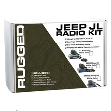 Load image into Gallery viewer, Rugged Radios Radio Kits Jeep Wrangler JL, JLU, and Gladiator JT Two-Way GMRS Mobile Radio Kit