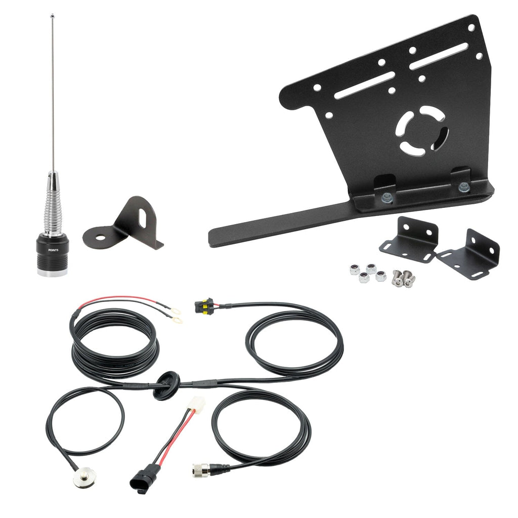 Rugged Radios Radio Kits Jeep Wrangler JL, JLU, and Gladiator JT Two-Way GMRS Mobile Radio Kit