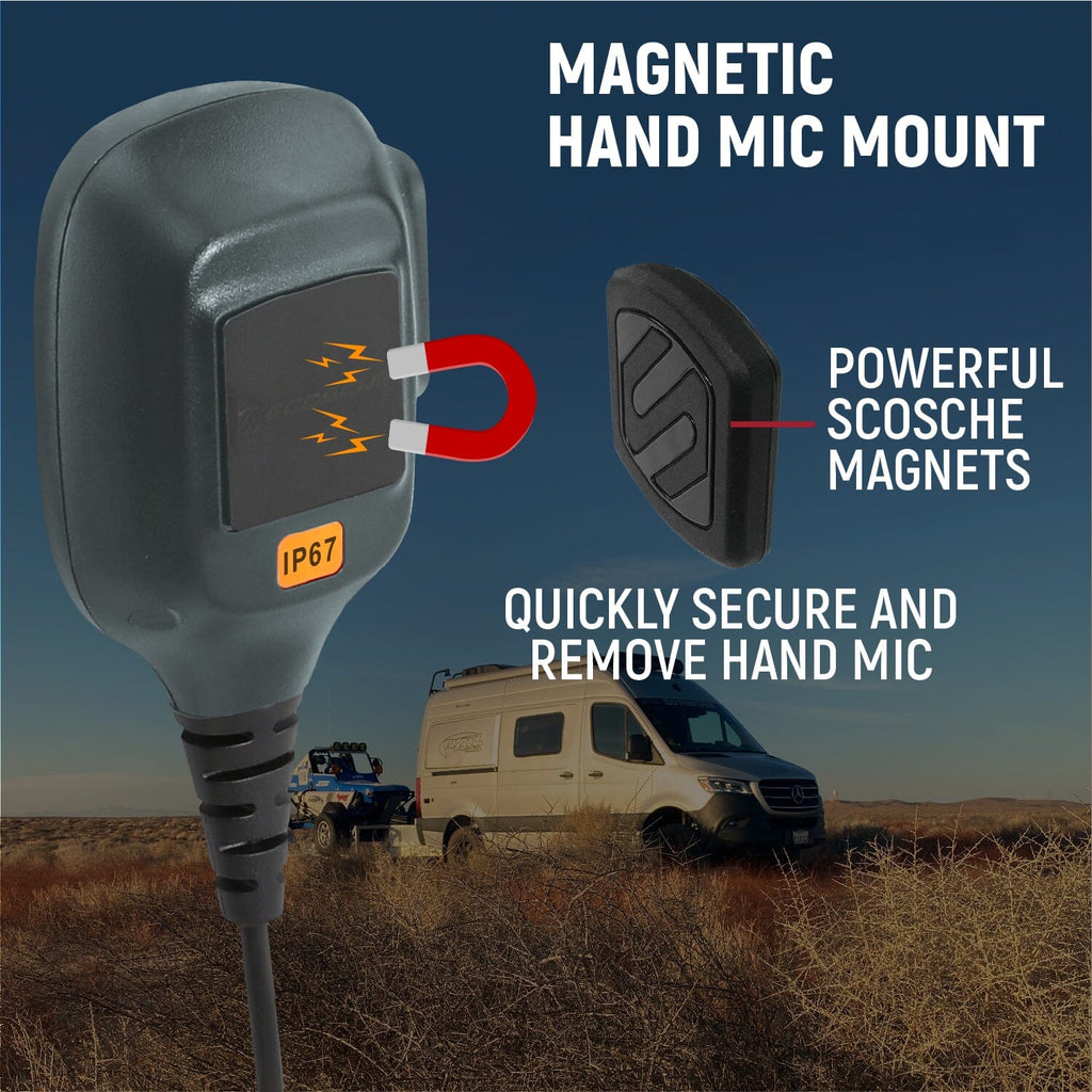 Rugged Radios Radio Kits Mercedes Sprinter Van Two-Way GMRS Mobile Radio Kit