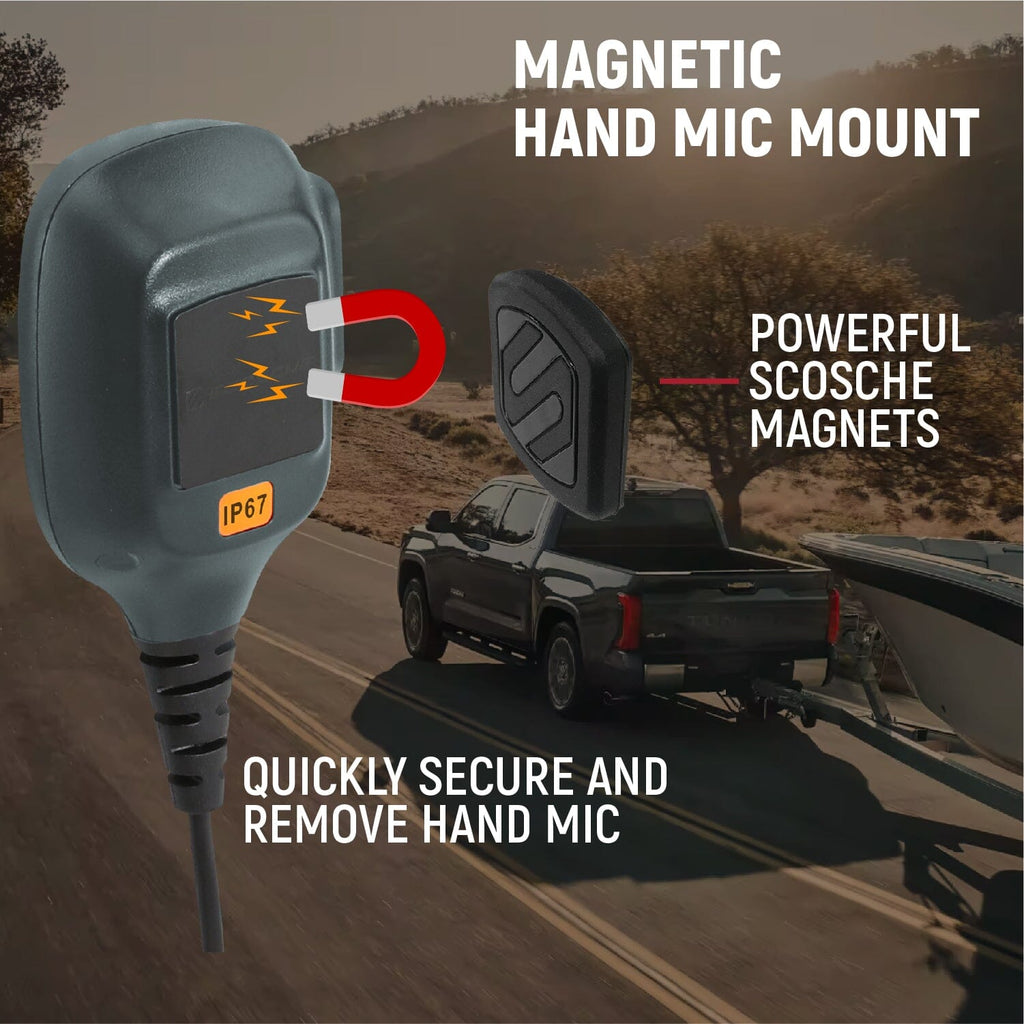 Rugged Radios Radio Kits Toyota Tundra Two-Way GMRS Mobile Radio Kit