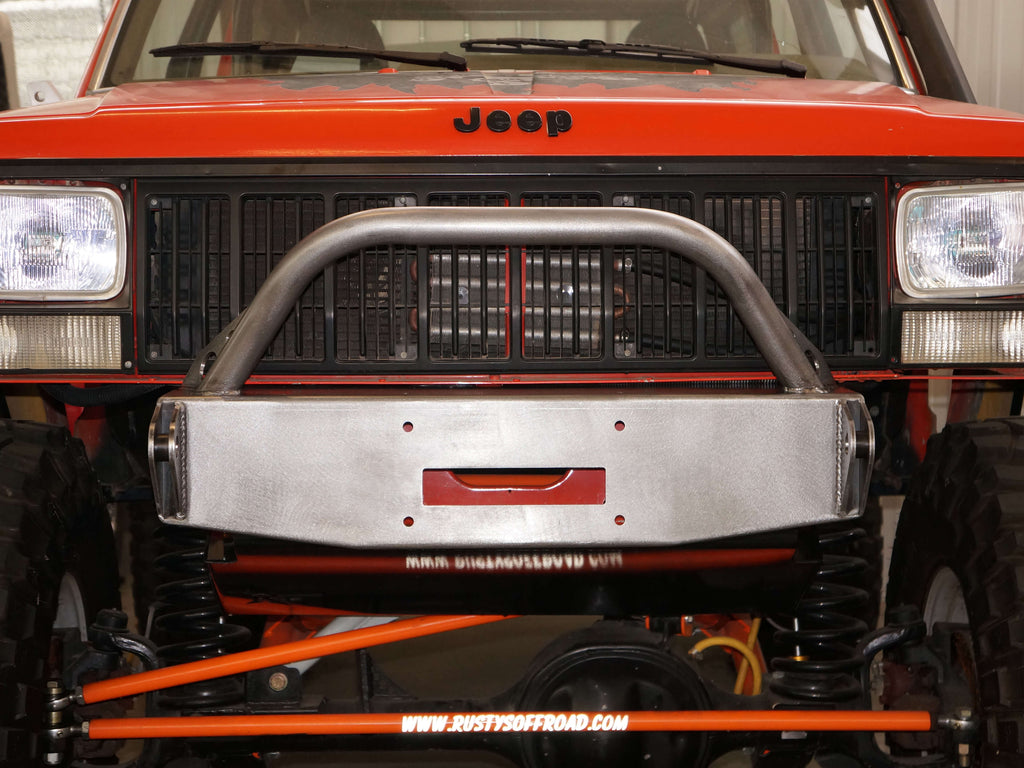 Rusty's Off Road Products Raw (Uncoated) Rusty's Bumper - Front Xtreme Bumper - XJ