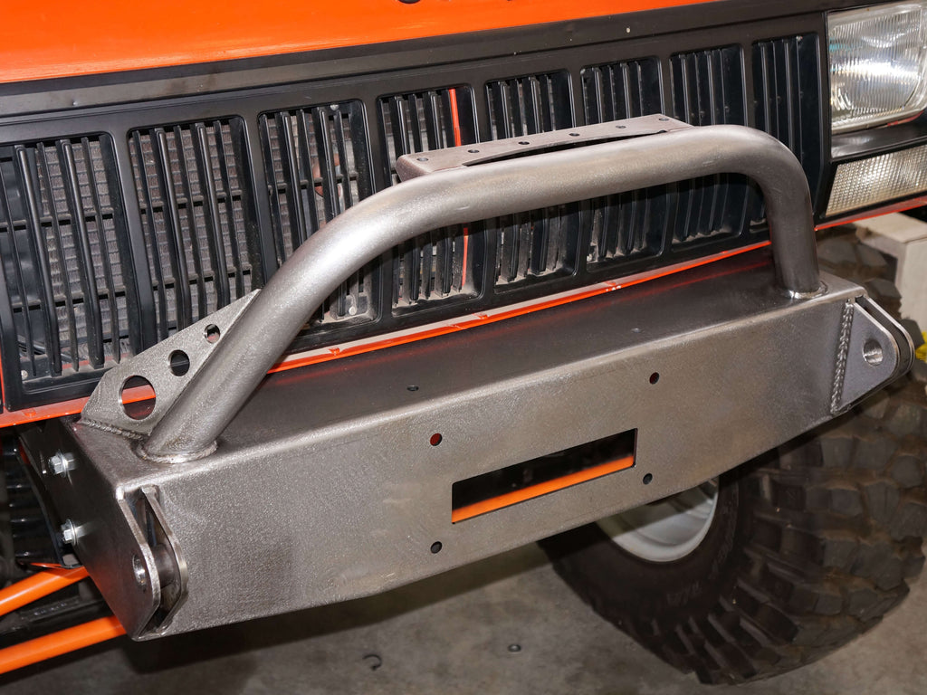 Rusty's Off Road Products Raw (Uncoated) Rusty's Bumper - Front Xtreme Bumper - XJ