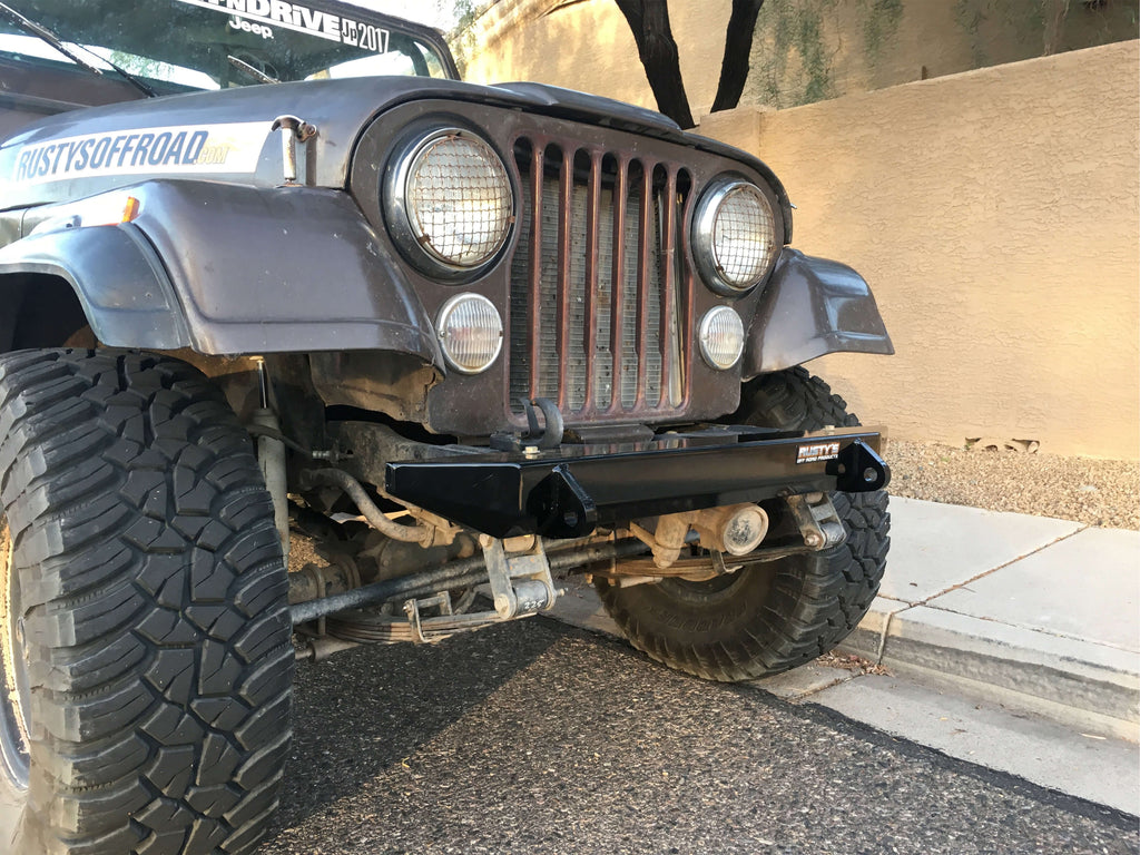 Rusty's Off Road Products Rusty's Bumper - Trail Front - CJ-5 / CJ-7 / CJ-8