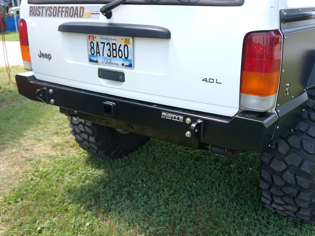 Rusty's Off Road Products Rusty's Bumpers - Trail Bumper - Rear w/ Receiver - XJ