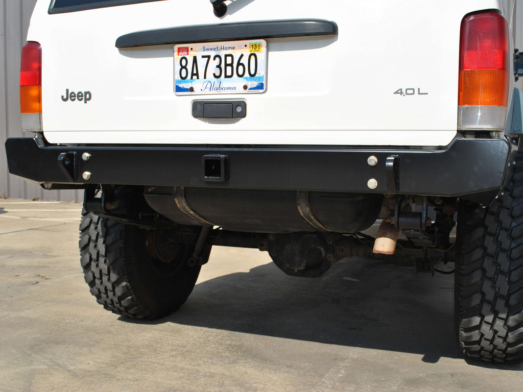 Rusty's Off Road Products Rusty's Bumpers - Trail Bumper - Rear w/ Receiver - XJ