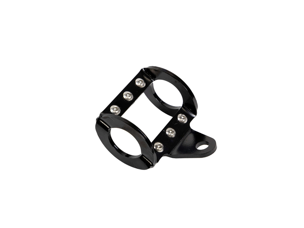Rusty's Off Road Products 1.5 inch Diameter Rusty's Clamp Style Steering Stabilizer Mounting Bracket