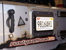 Load image into Gallery viewer, Rusty's Off Road Products Rusty's License Plate Relocation Mount - JK