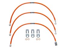 Load image into Gallery viewer, Rusty's Off Road Products Rusty's Brake Hoses - Stainless Steel - Front and Rear - '76-'86 CJ