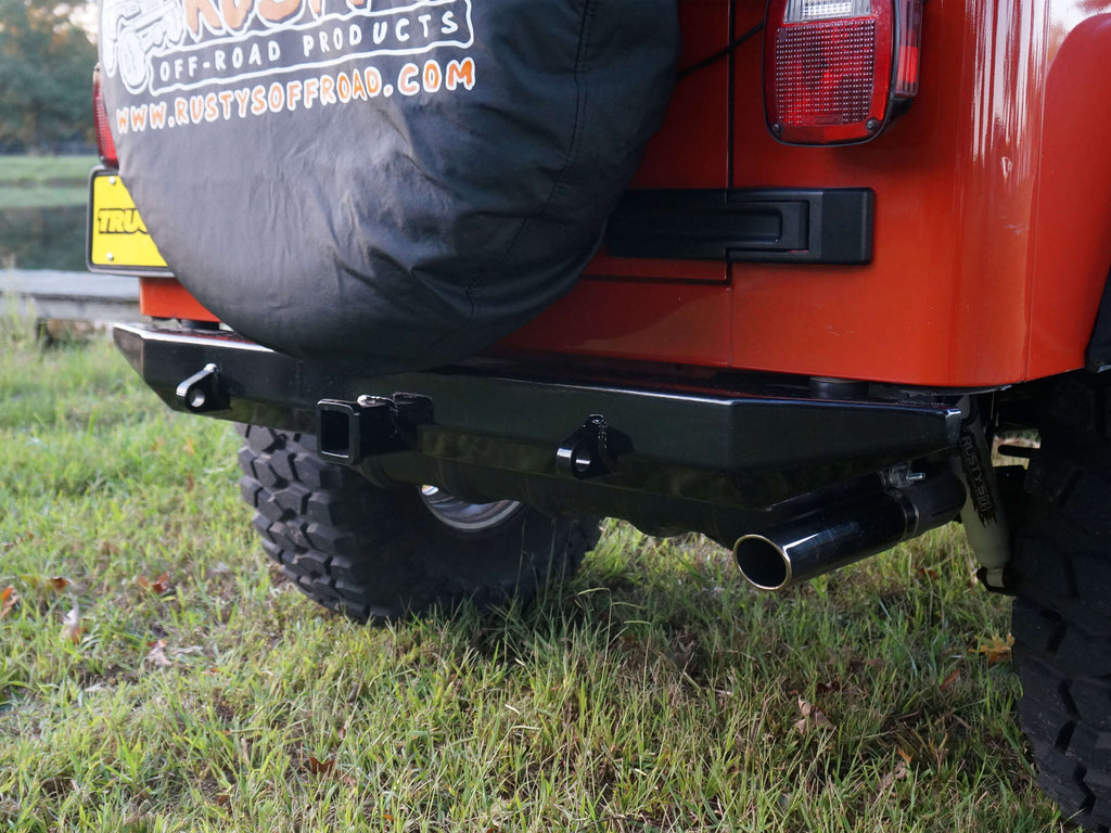 Rusty's Off Road Products Rusty's Bumper - Trail - Rear - YJ Wrangler / TJ - LJ Wranglers - Unlimited