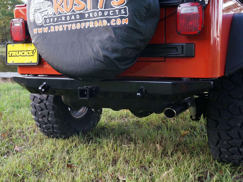 Rusty's Off Road Products Rusty's Bumper - Trail - Rear - YJ Wrangler / TJ - LJ Wranglers - Unlimited