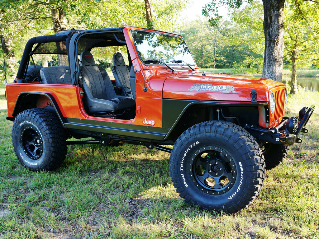Rusty's Off Road Products Rusty's Complete Fender Package - '97-'06 TJ / LJ Wrangler