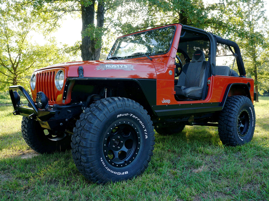 Rusty's Off Road Products Rusty's Complete Fender Package - '97-'06 TJ / LJ Wrangler
