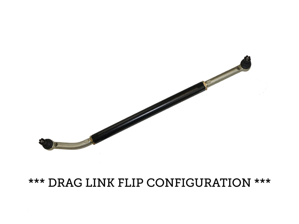 Rusty's Off Road Products Rusty's HD Drag Link Assembly - Drag Link Flip Configuration - JK Wrangler