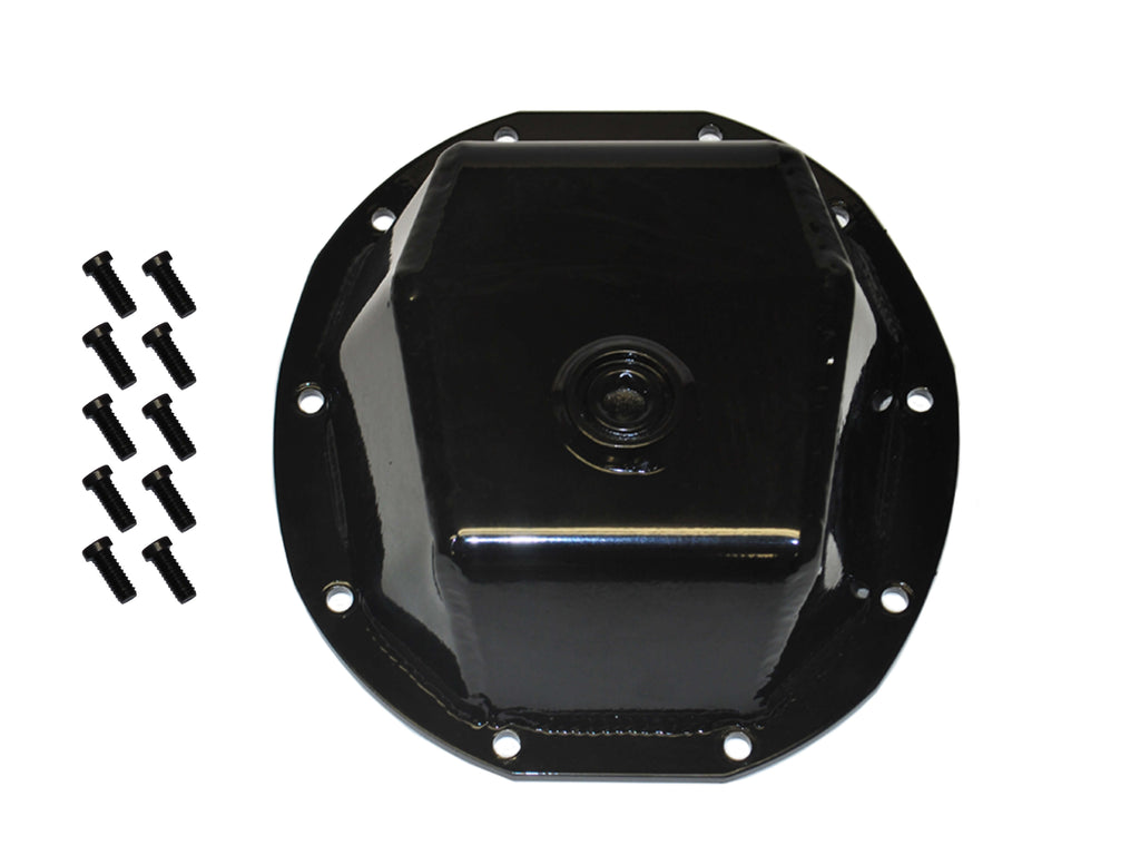 Rusty's Off Road Products Black Powder Coat Rusty's HD Differential Cover - Dana 35