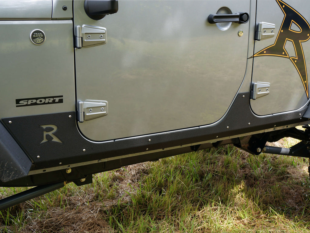 Rusty's Off Road Products Skid Plates Rusty's JK Rocker Sliders - 4-Door - 07-18