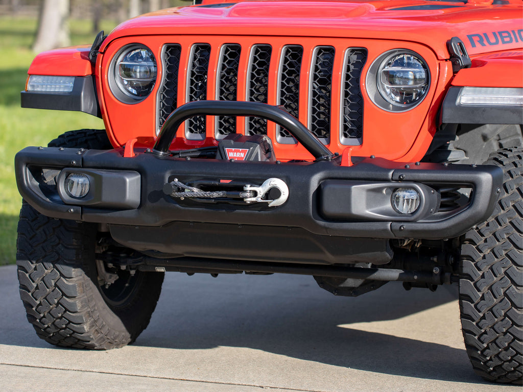 Rusty's Off Road Products Rusty's JL / JT Factory Steel Bumper Accessories Package for 2018+ JL Wrangler / 2020+ JT Gladiator equipped with Factory Steel Bumper