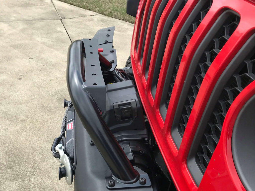 Rusty's Off Road Products Rusty's JL / JT Factory Steel Bumper Accessories Package for 2018+ JL Wrangler / 2020+ JT Gladiator equipped with Factory Steel Bumper