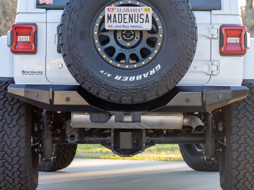Rusty's Off Road Products Rusty's JL Wrangler Rear Full Width Trail Bumper - Series 2