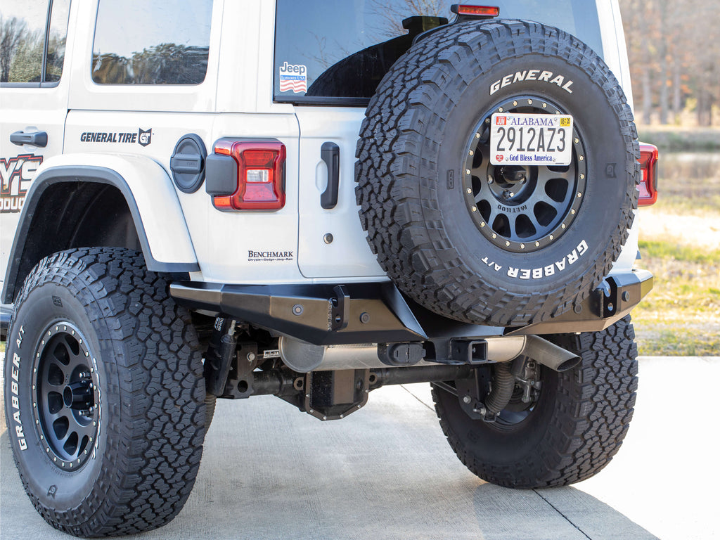 Rusty's Off Road Products Rusty's JL Wrangler Rear Full Width Trail Bumper - Series 2