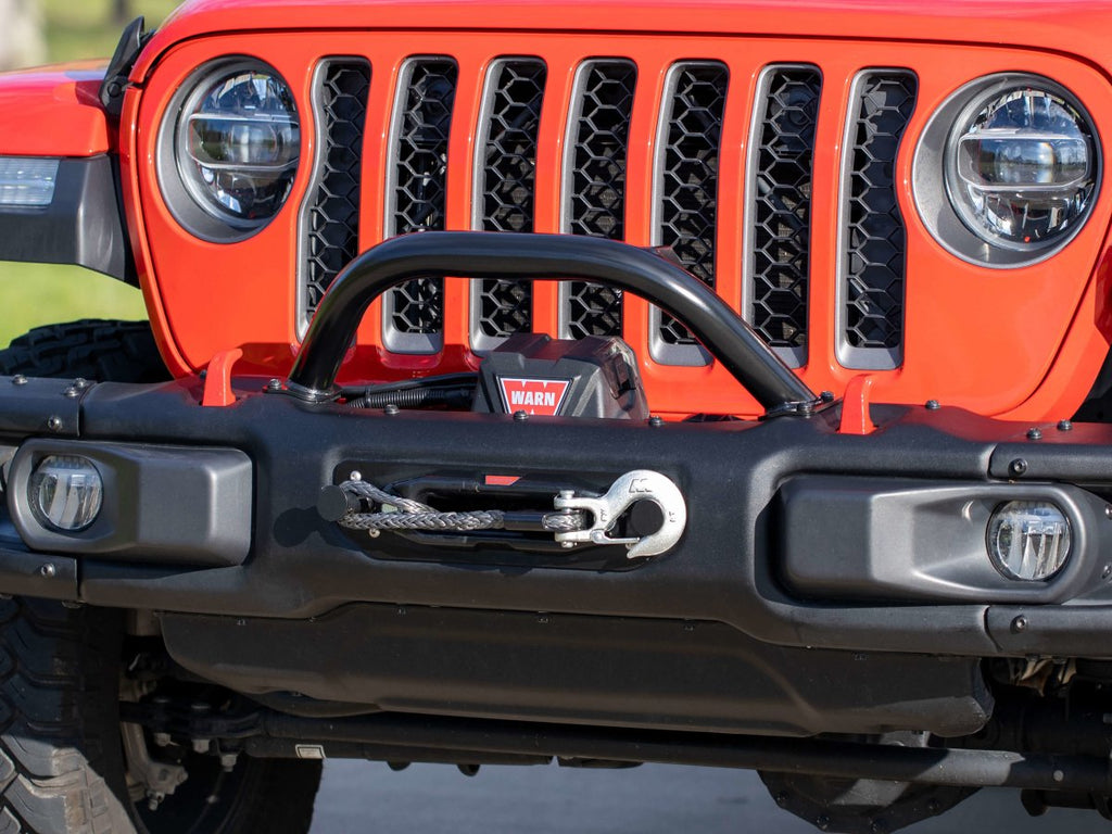 Rusty's Off Road Products Rusty's Pre Runner Bar with Light Bar Mount for 2018+ JL Wrangler / 2020+ JT Gladiator equipped w/ Factory Steel Bumper
