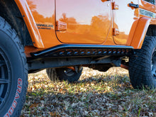 Load image into Gallery viewer, Rusty's Off Road Products Skid Plates Rusty's Rocker Armor with Skid Kicker Tube - '07-'18 JK Wrangler 4-Door