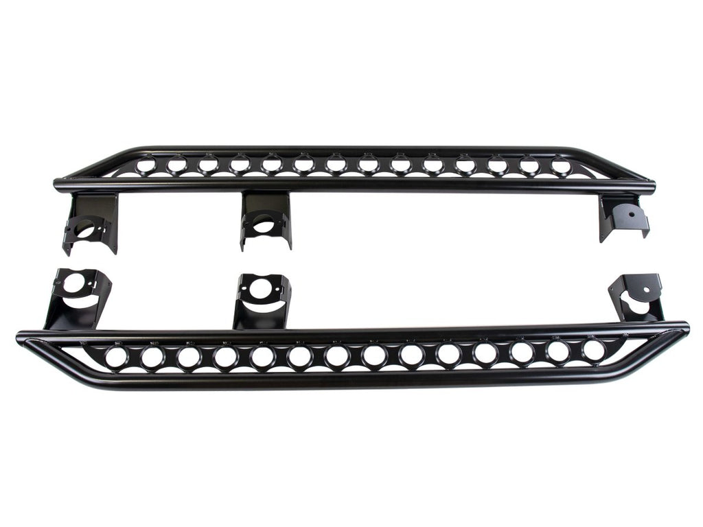 Rusty's Off Road Products Skid Plates Rusty's Rocker Armor with Kicker Tube - 2018-2023 JL Wrangler 4-Door