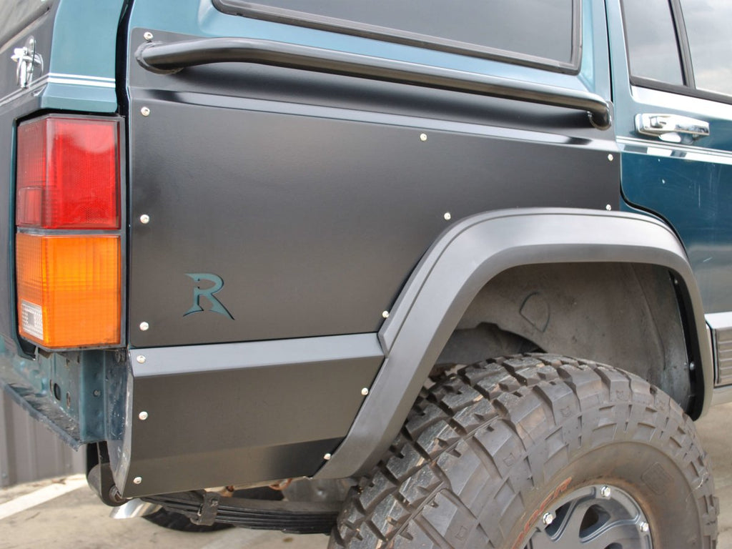 Rusty's Off Road Products Rusty's Side Guards - XJ Rear Upper Quarter Panel Guards