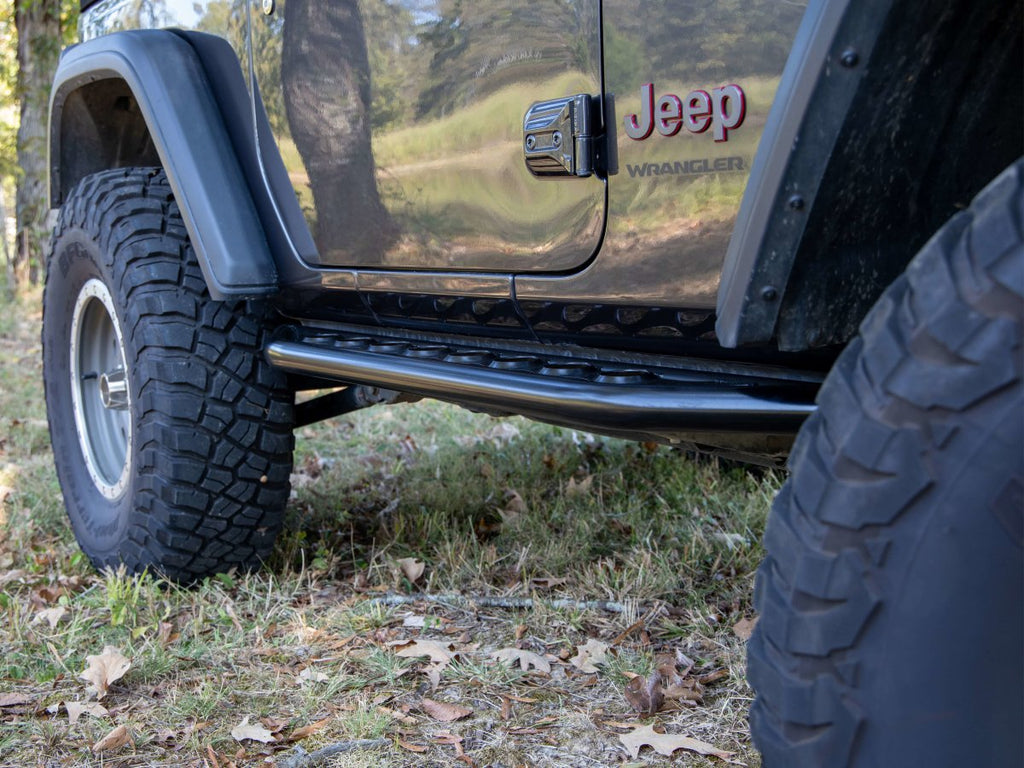 Rusty's Off Road Products Skid Plates Rusty's SideStep Rocker Armor - 2018-2023 JL Wrangler 2-Door