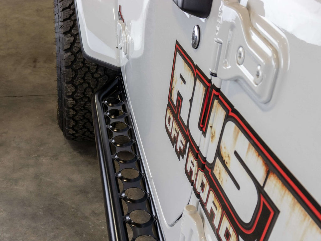 Rusty's Off Road Products Skid Plates Rusty's SideStep Rocker Armor - 2018-2023 JL Wrangler 4-Door