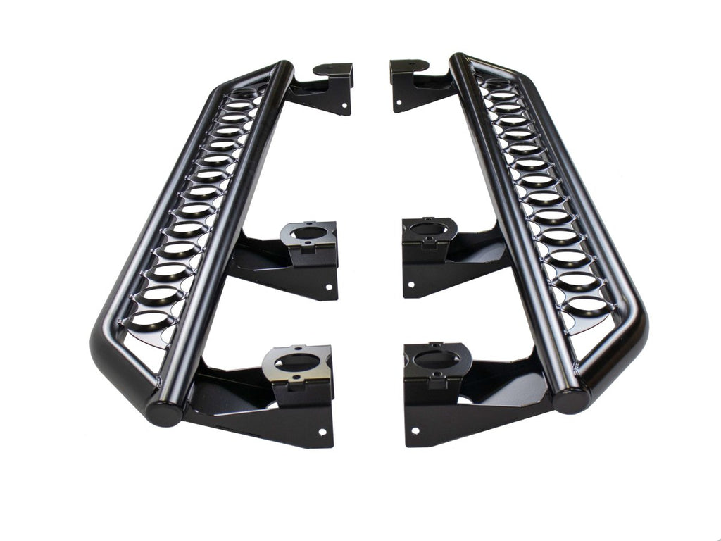Rusty's Off Road Products Skid Plates Rusty's SideStep Rocker Armor - 2018-2023 JL Wrangler 4-Door