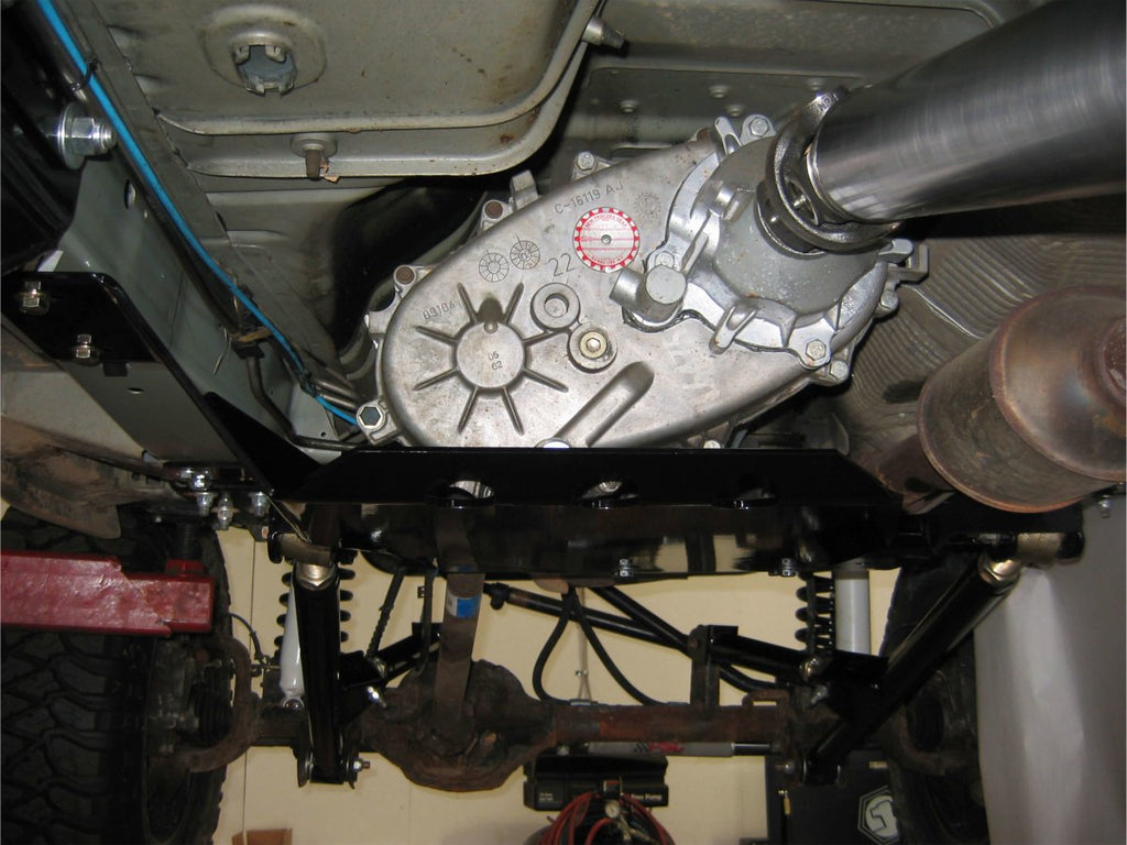 Rusty's Off Road Products Rusty's Skids - WJ Grand Transfer Case Skid Plate