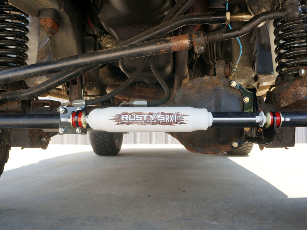 Rusty's Off Road Products Rusty's Stabilizers - Double Steering WJ - D30 One Cylinder Add-On