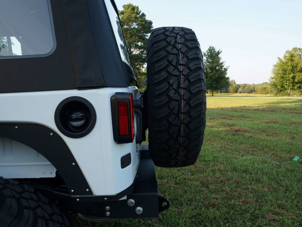 Rusty's Off Road Products Skid Plates Rusty's Tire Carrier - 2007-2018 JK Wrangler