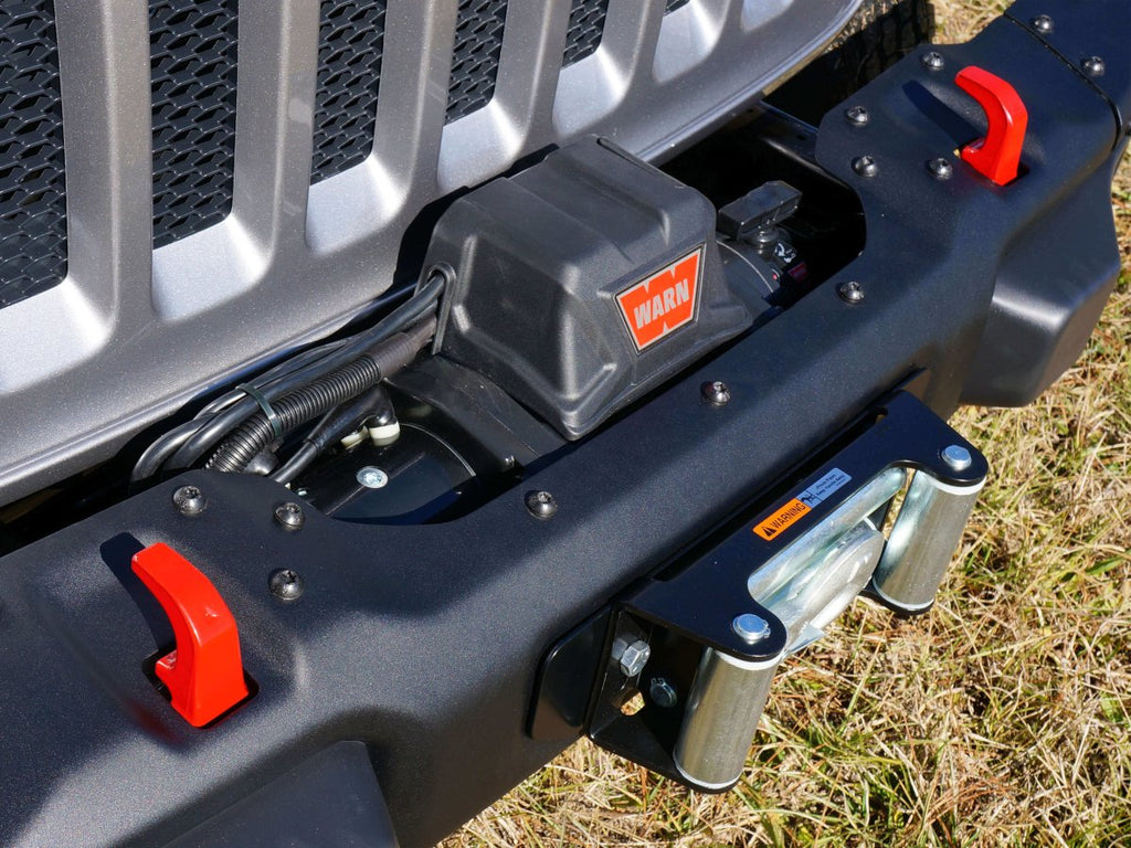 Rusty's Off Road Products Rusty's Winch Mount - 2018+ JL Wrangler / 2020+ JT Gladiator