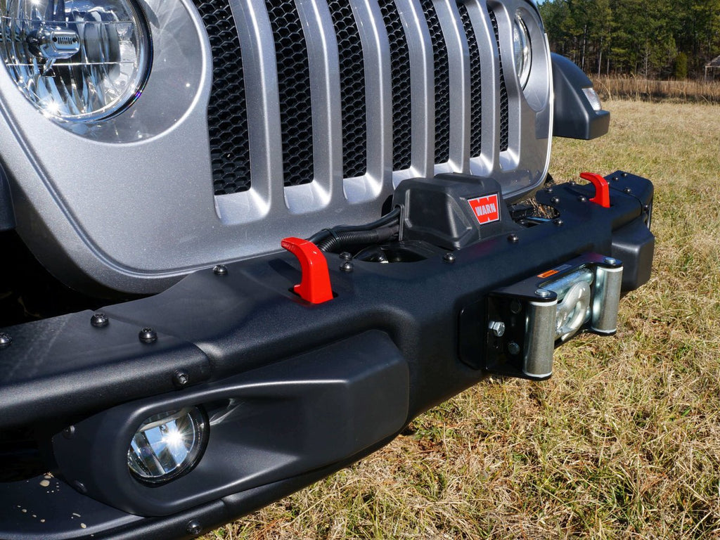 Rusty's Off Road Products Rusty's Winch Mount - 2018+ JL Wrangler / 2020+ JT Gladiator