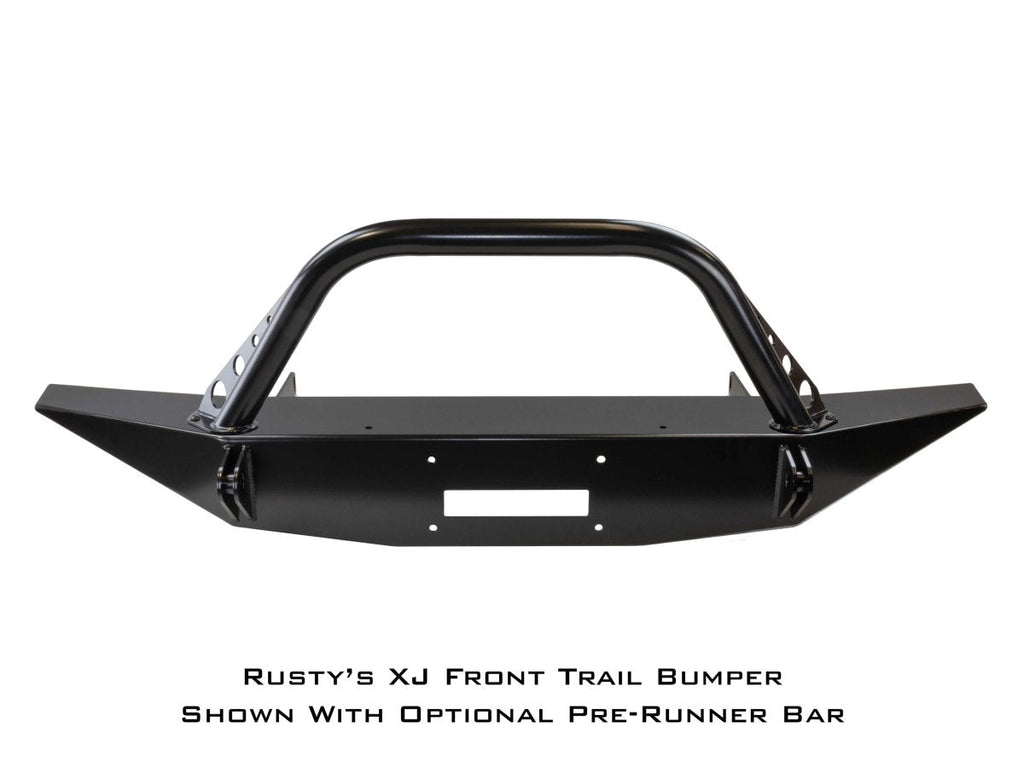 Rusty's Off Road Products Rusty's XJ Cherokee Front and Rear Trail Bumper Package