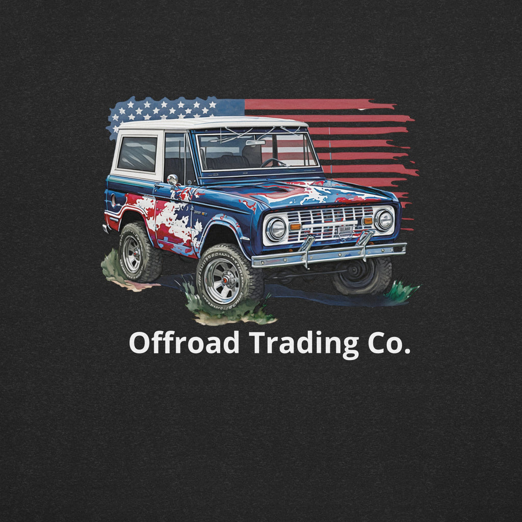 Offroad Trading Company Patriotic Vintage Bronco T-Shirt