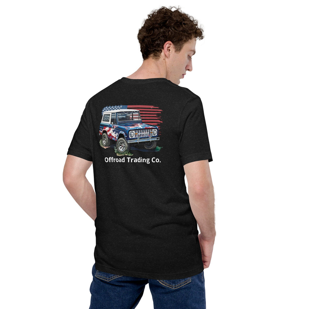 Offroad Trading Company Patriotic Vintage Bronco T-Shirt