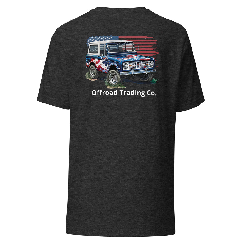 Offroad Trading Company Patriotic Vintage Bronco T-Shirt