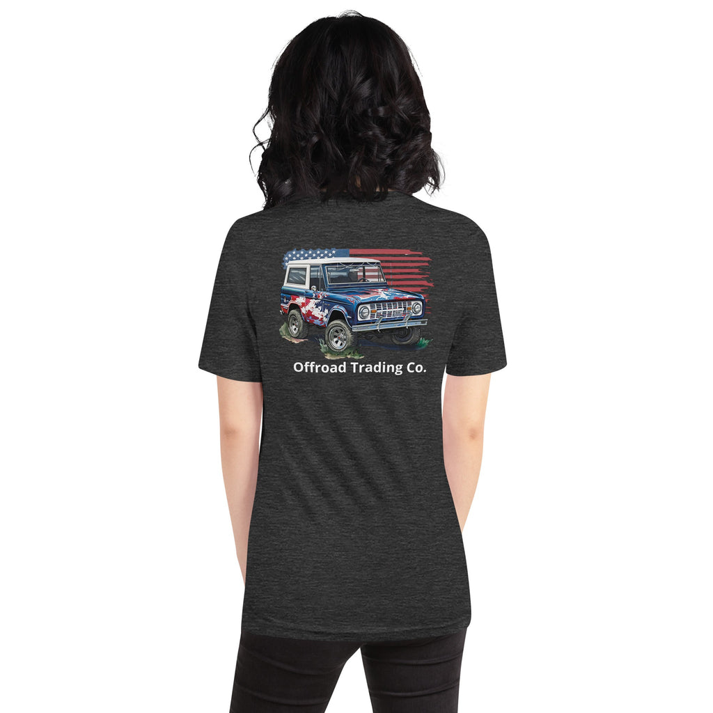 Offroad Trading Company Patriotic Vintage Bronco T-Shirt