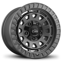 Load image into Gallery viewer, Overland Sector Venture 17x9 -12 5x114.3/5x127mm 71.5mm Satin Grey