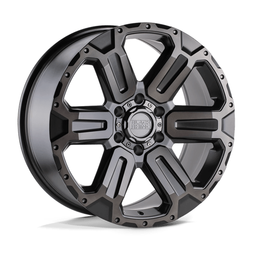 Black Rhino Wheels Wheel BRWKA 17X8.5 6X5.5 M-GNMTL-BRSH 12MM - 1785WKA126140G12