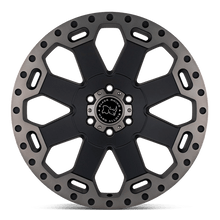 Load image into Gallery viewer, BR WARLORD 17X9 5X127 -12 71 M-BLK DDT
