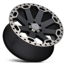 Load image into Gallery viewer, BR WARLORD 17X9 5X127 -12 71 M-BLK DDT