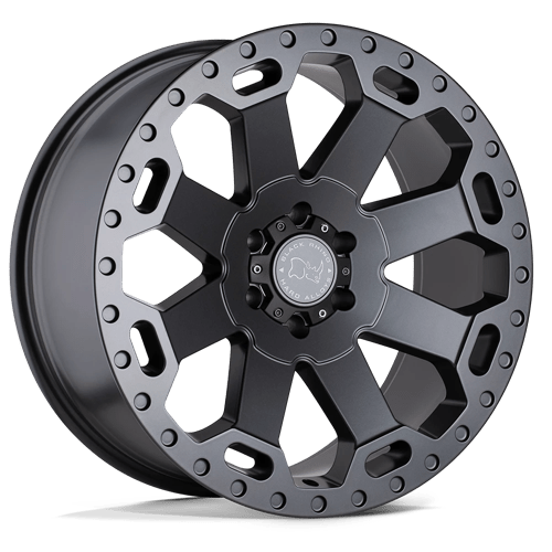 BR WARLORD 17X9 8X165 +12 122 M-GNMTL