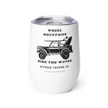 Load image into Gallery viewer, Offroad Trading Company Wine Tumbler Ride The Waves Bronco