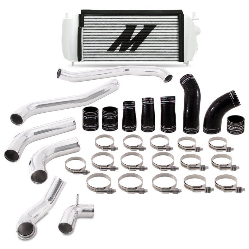 Mishimoto Intercooler Kits Mishimoto 2017+ Ford F150 3.5L EcoBoost Performance Intercooler Kit - Silver Cooler Polished Pipes